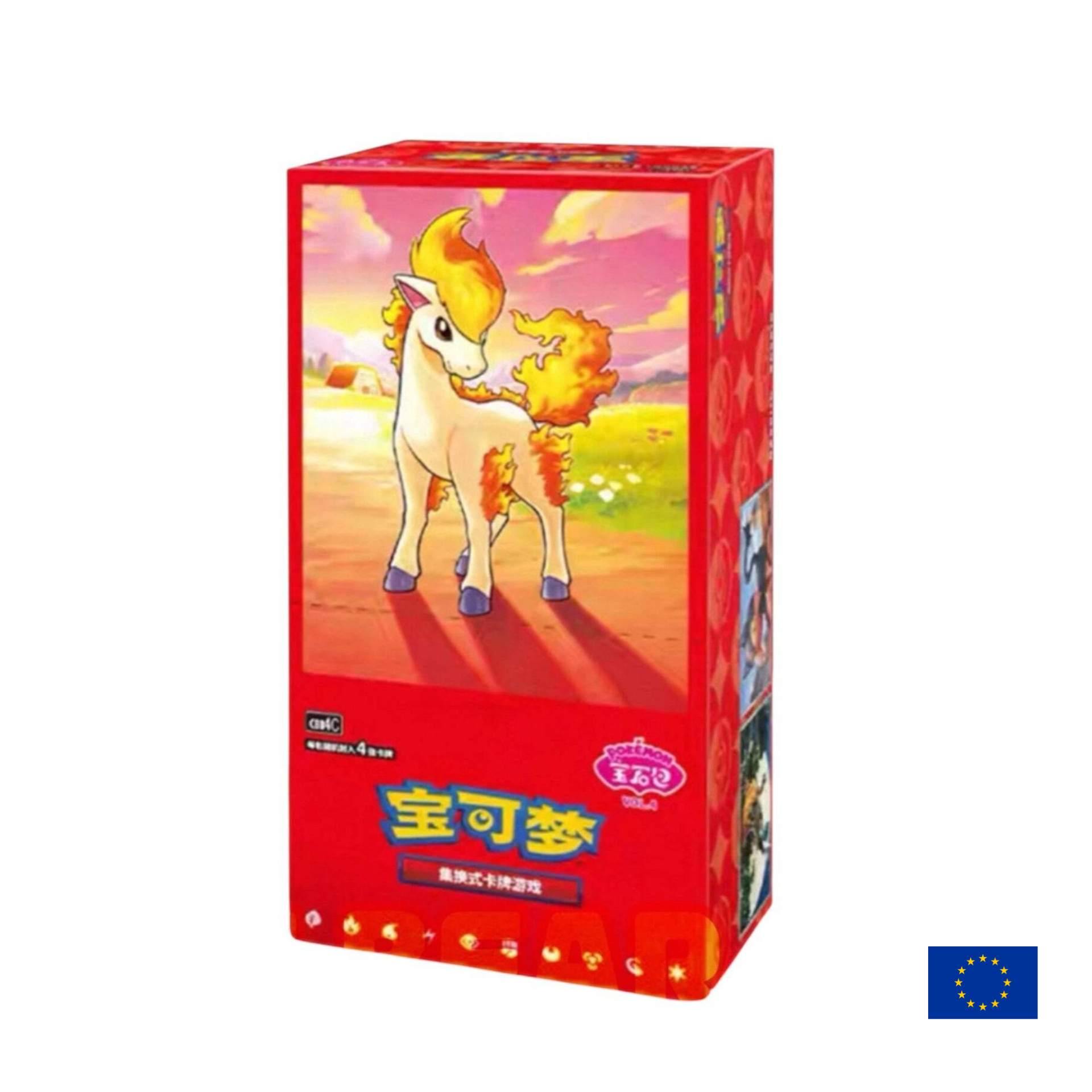 Pokémon Ponyta – Set Carte da Collezione Fuoco Serie Classic